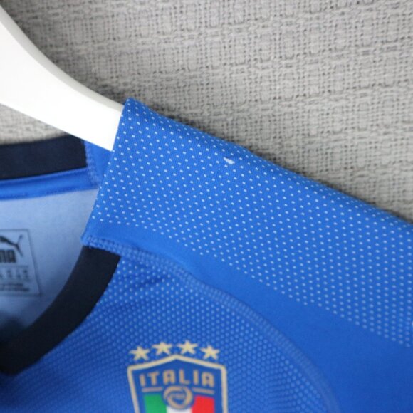 Puma Italy ITA Soccer Jersey Football Womens Large Blue - Picture 5 of 8
